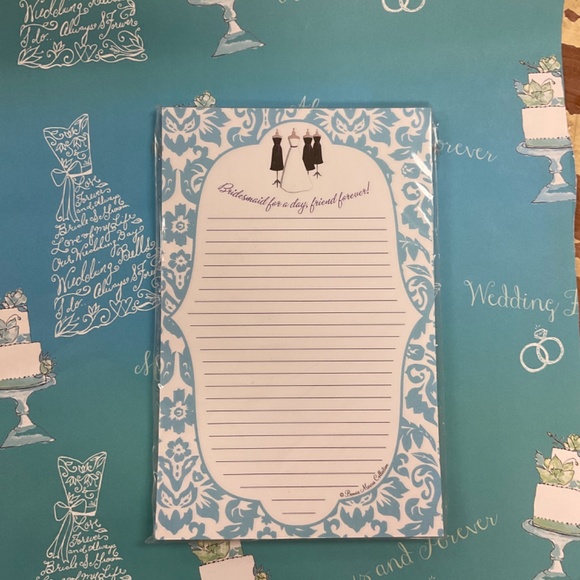 👰🏻‍♀️Bridesmaid Notepad 🗒️ - Picture 2 of 3